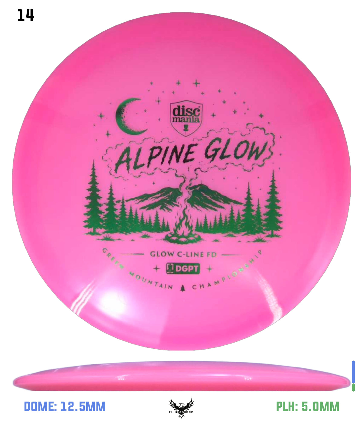 Discmania Alpine Glow - Glow C-Line FD (2026 GMC Fundraiser)
