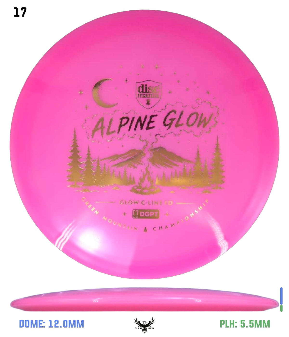 Discmania Alpine Glow - Glow C-Line FD (2026 GMC Fundraiser)