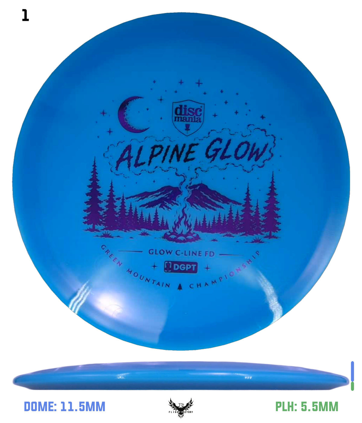 Discmania Alpine Glow - Glow C-Line FD (2026 GMC Fundraiser)