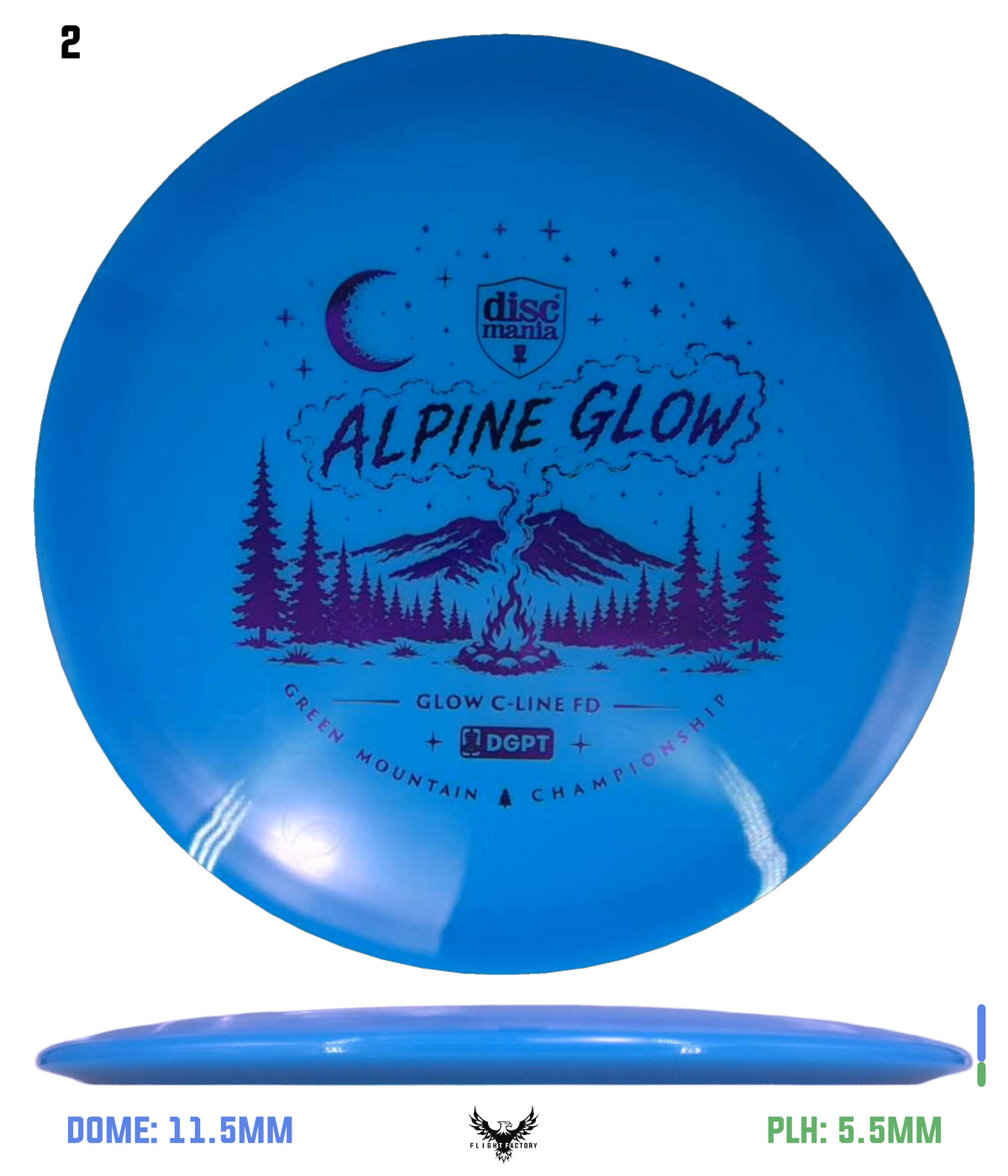 Discmania Alpine Glow - Glow C-Line FD (2026 GMC Fundraiser)