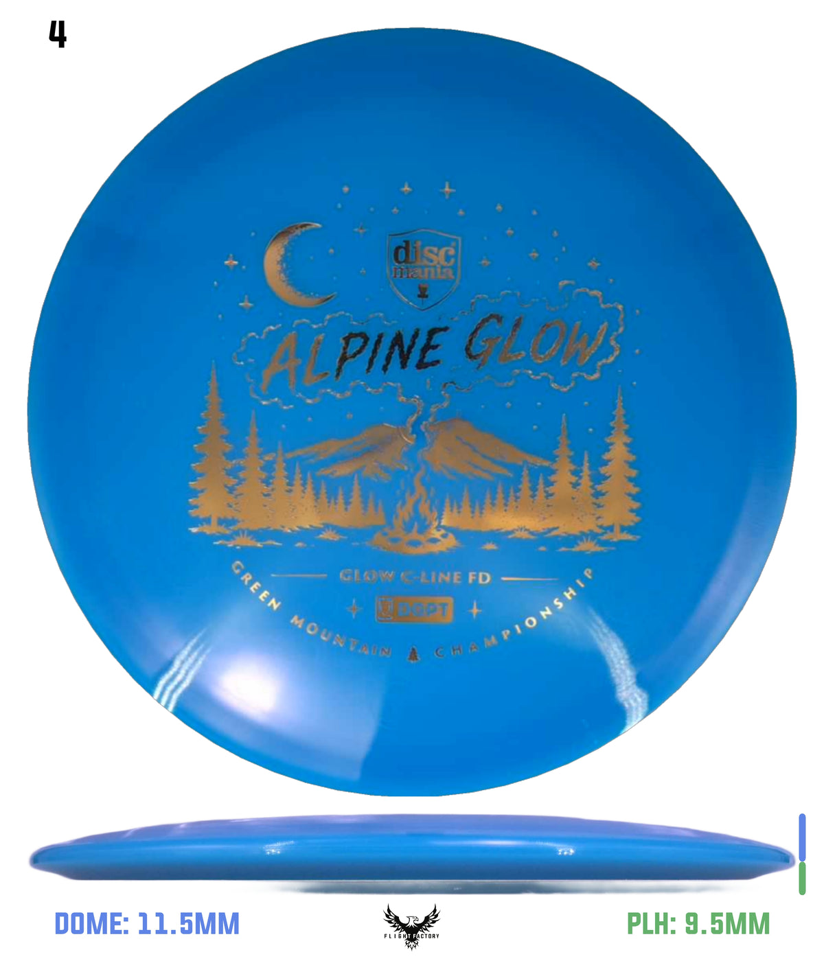 Discmania Alpine Glow - Glow C-Line FD (2026 GMC Fundraiser)