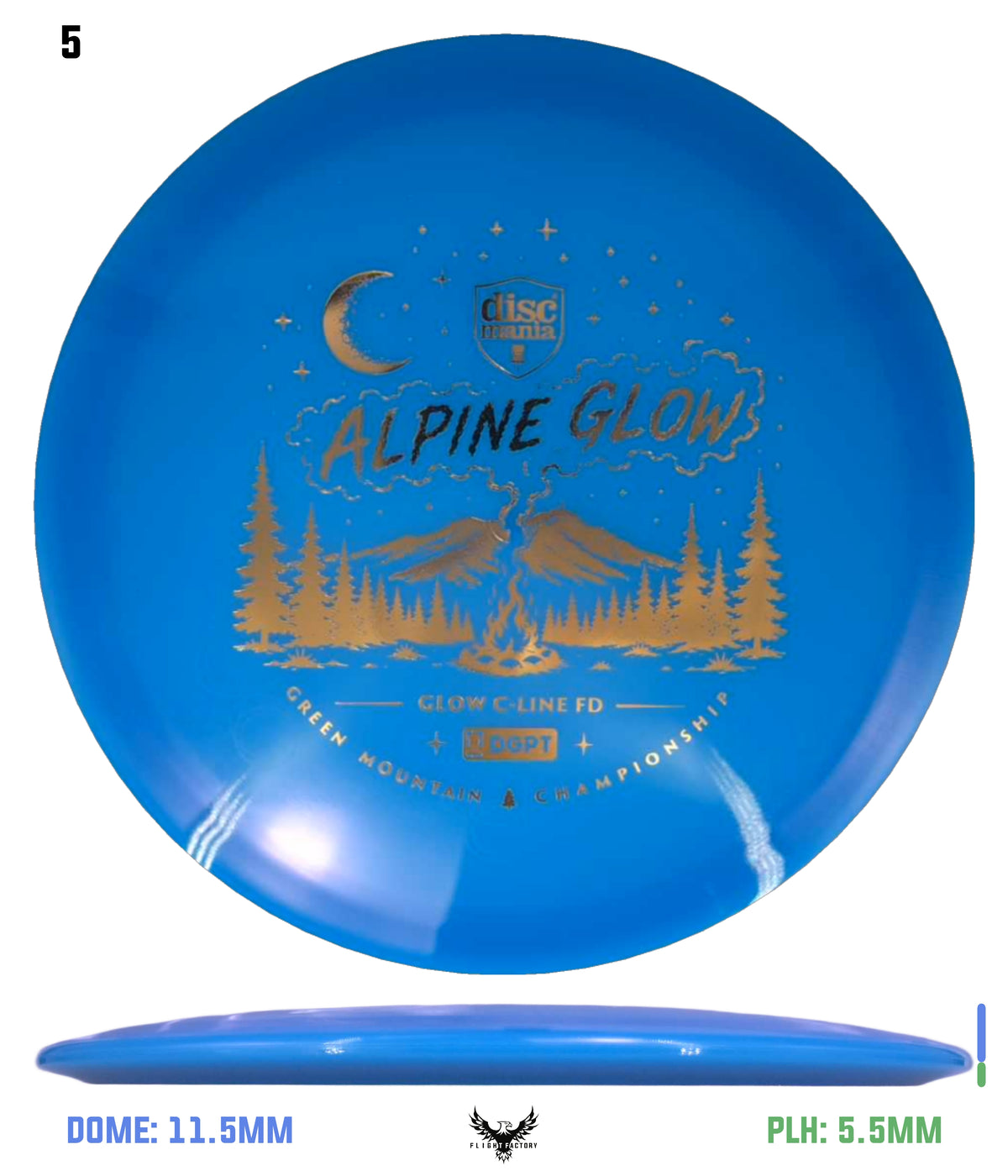 Discmania Alpine Glow - Glow C-Line FD (2026 GMC Fundraiser)