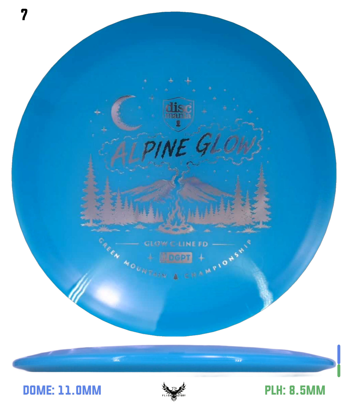 Discmania Alpine Glow - Glow C-Line FD (2026 GMC Fundraiser)