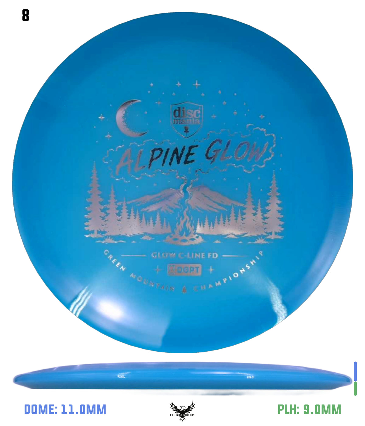 Discmania Alpine Glow - Glow C-Line FD (2026 GMC Fundraiser)