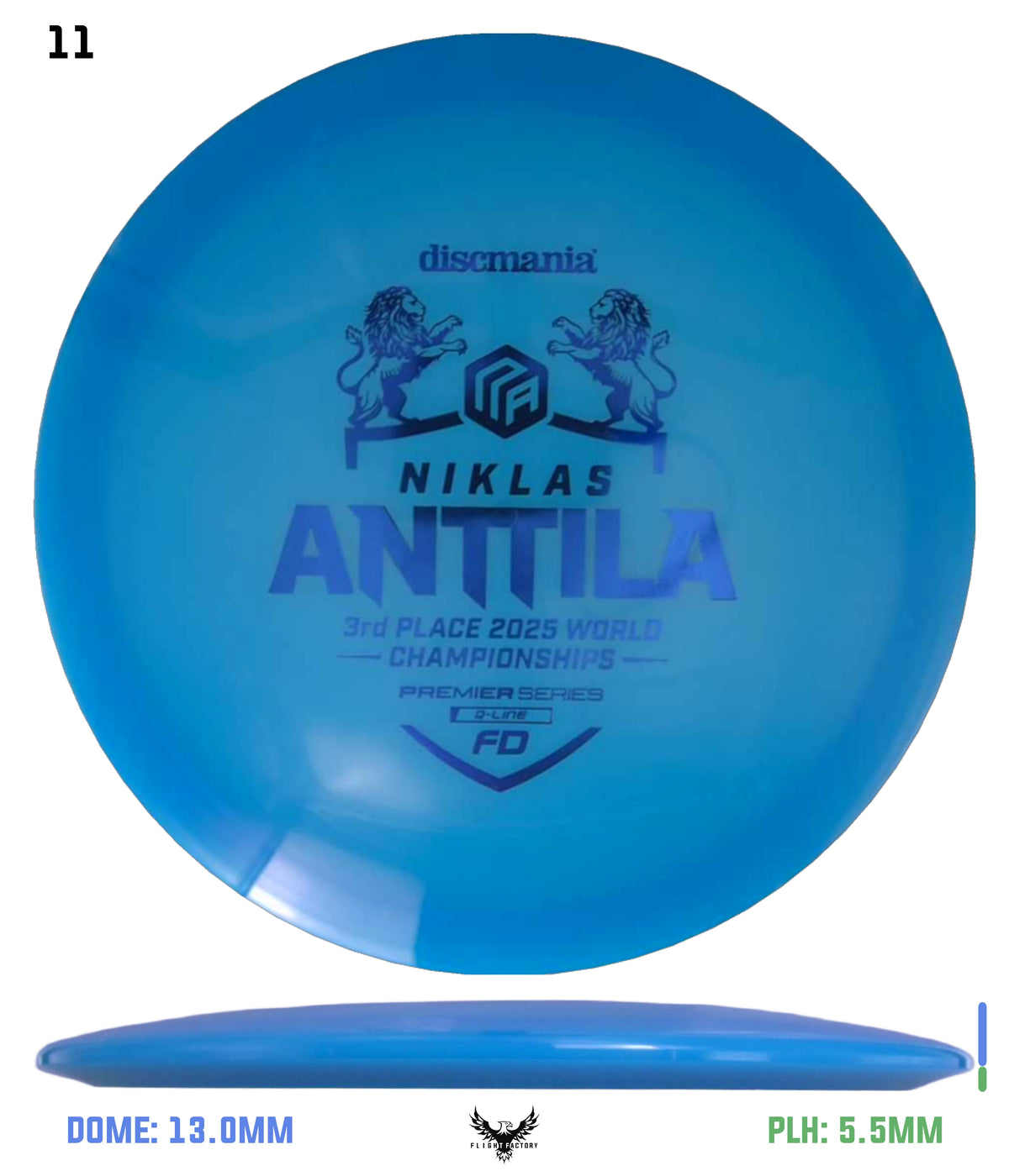 Niklas Anttila Premier Series Q-Line FD - 3rd Place 2025 World Championships