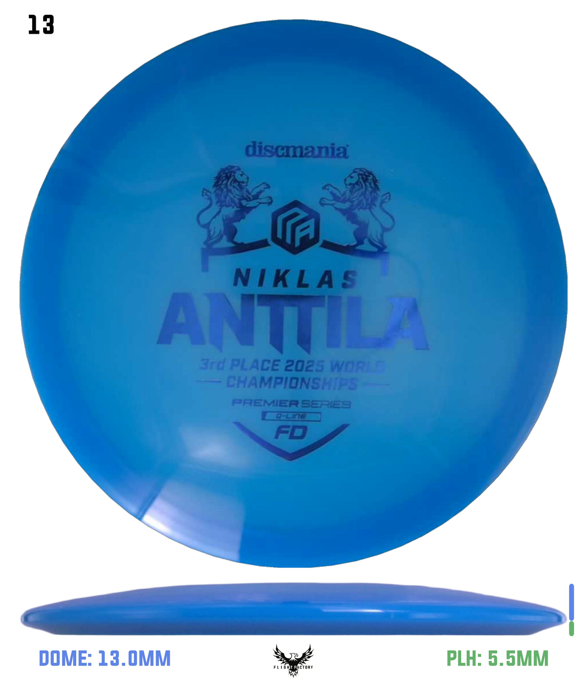 Niklas Anttila Premier Series Q-Line FD - 3rd Place 2025 World Championships