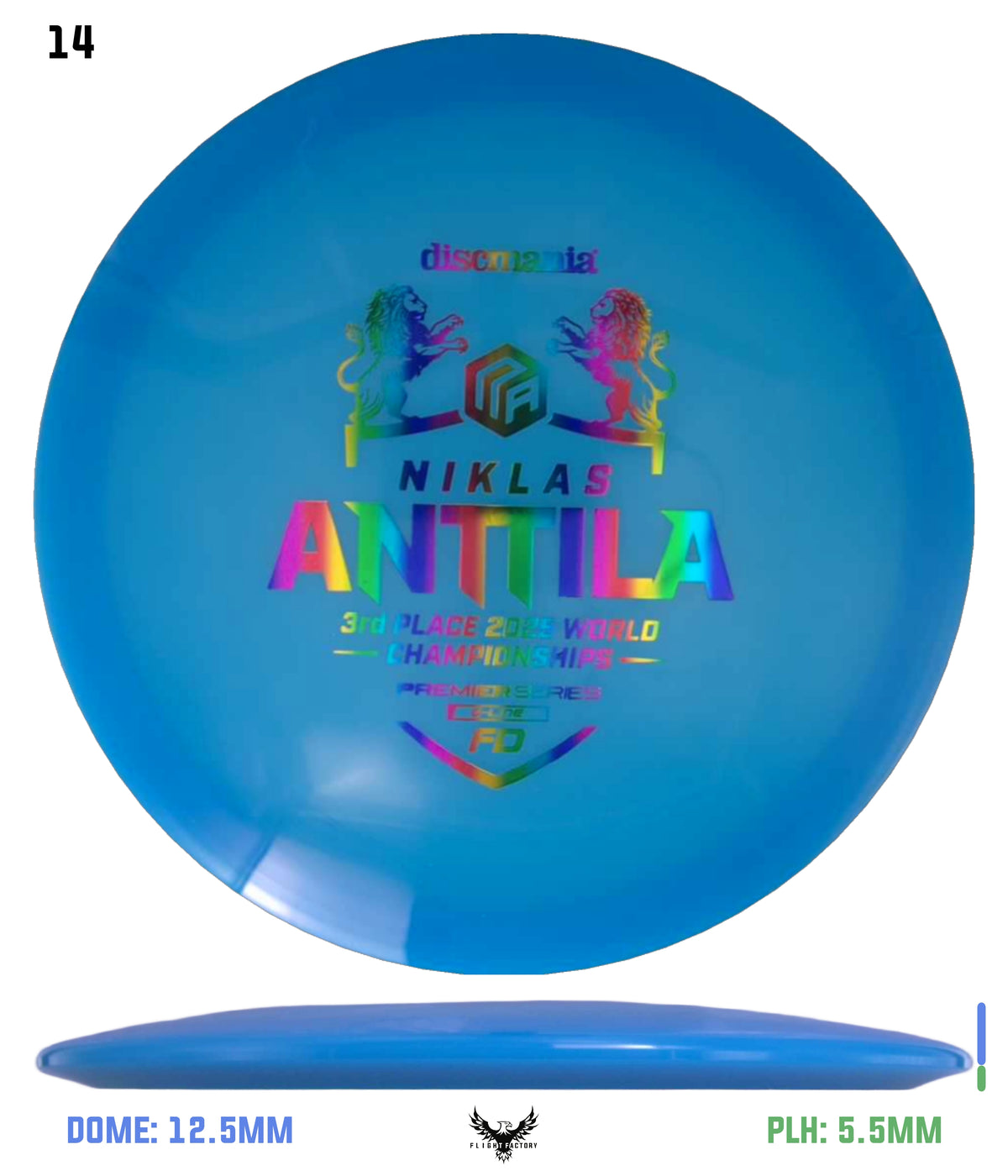 Niklas Anttila Premier Series Q-Line FD - 3rd Place 2025 World Championships