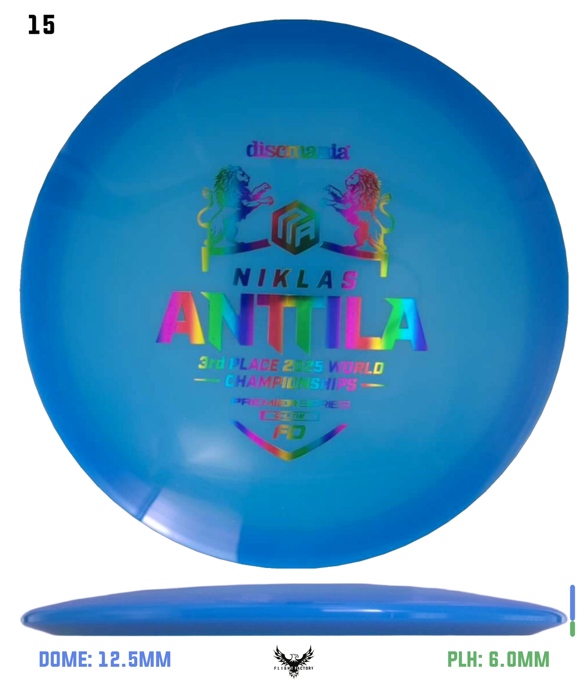 Niklas Anttila Premier Series Q-Line FD - 3rd Place 2025 World Championships