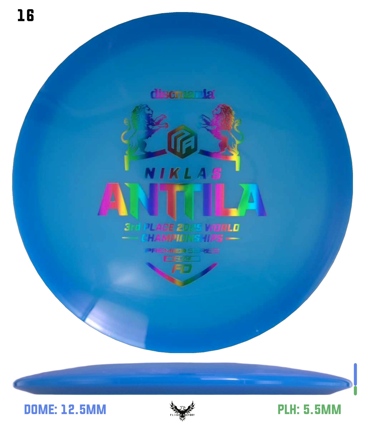 Niklas Anttila Premier Series Q-Line FD - 3rd Place 2025 World Championships