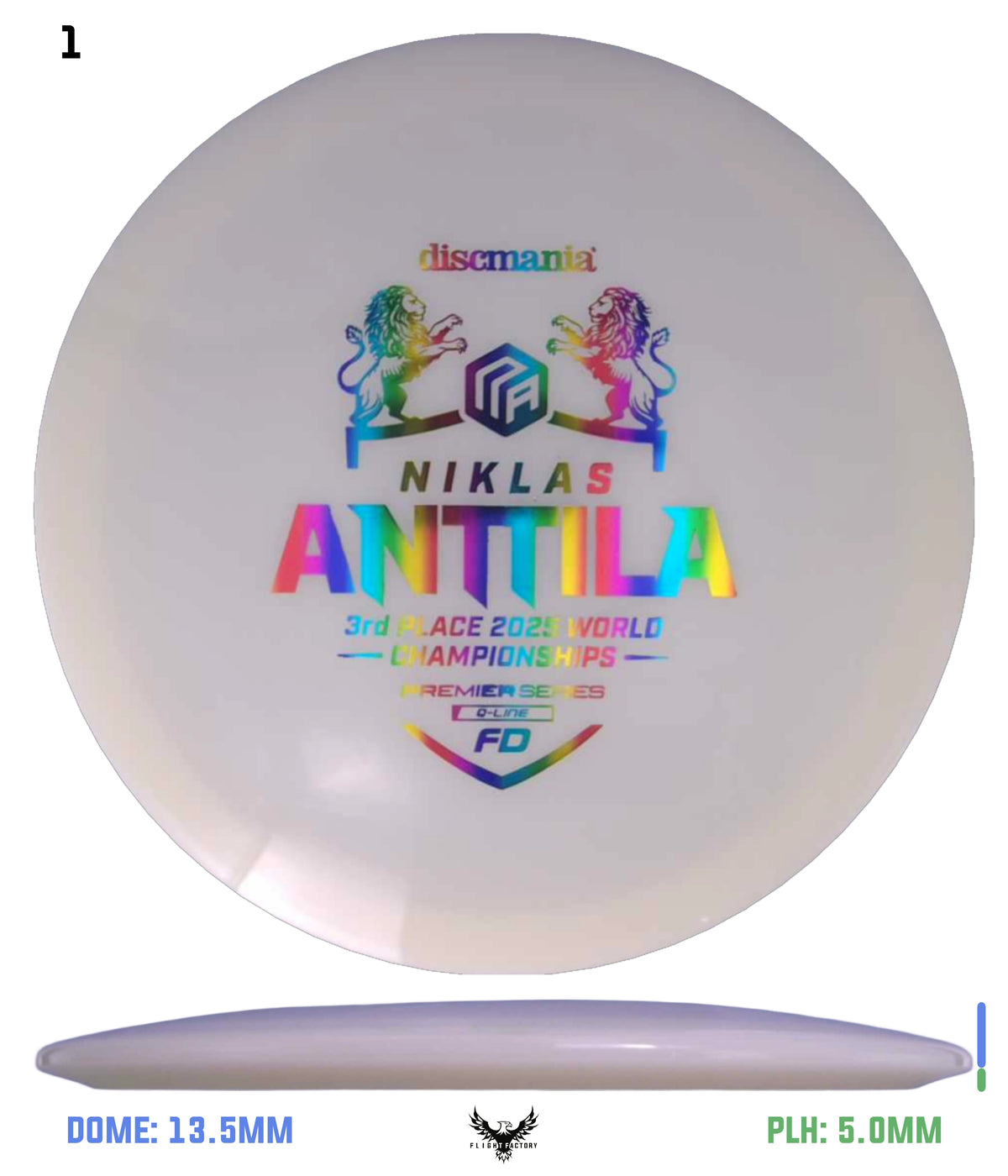 Niklas Anttila Premier Series Q-Line FD - 3rd Place 2025 World Championships