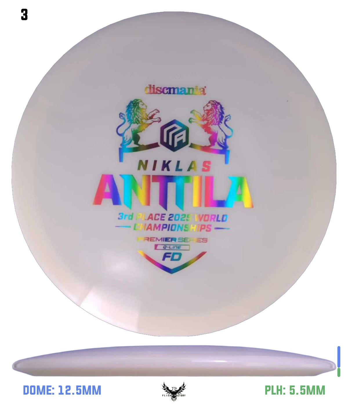 Niklas Anttila Premier Series Q-Line FD - 3rd Place 2025 World Championships