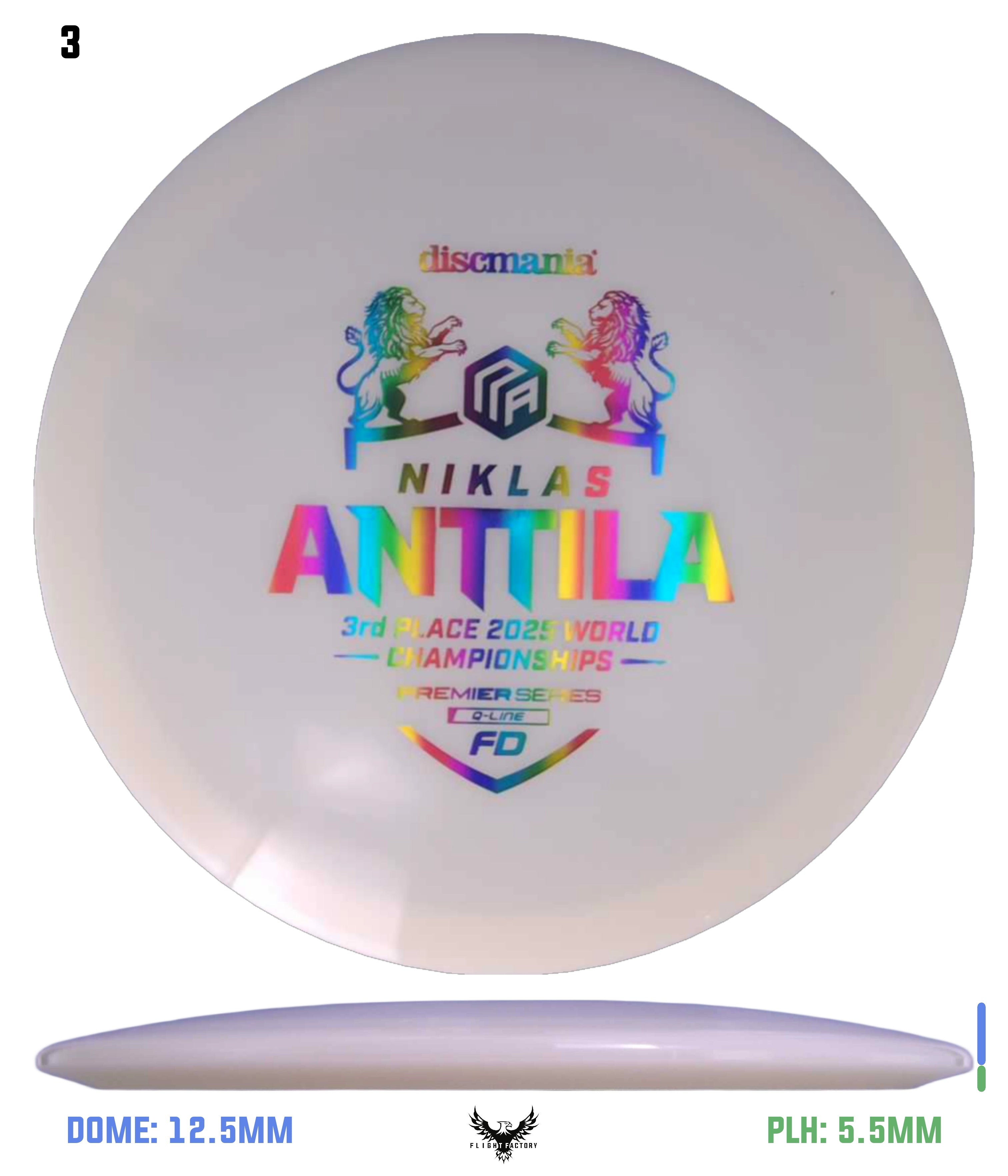 Niklas Anttila Premier Series Q-Line FD - 3rd Place 2025 World