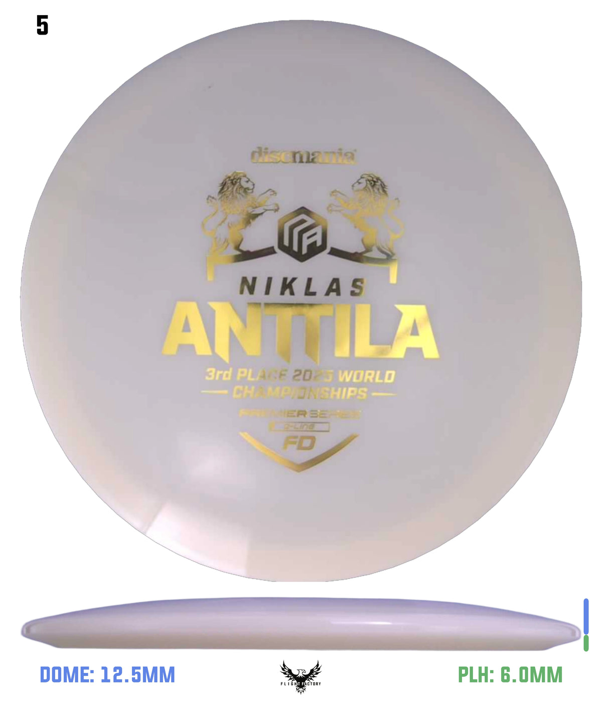 Niklas Anttila Premier Series Q-Line FD - 3rd Place 2025 World Championships