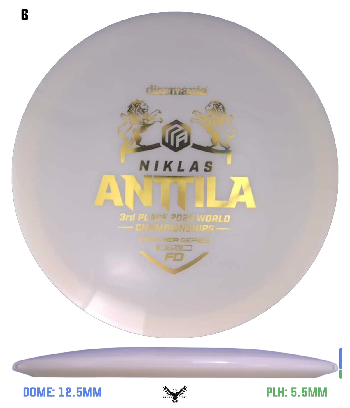 Niklas Anttila Premier Series Q-Line FD - 3rd Place 2025 World Championships