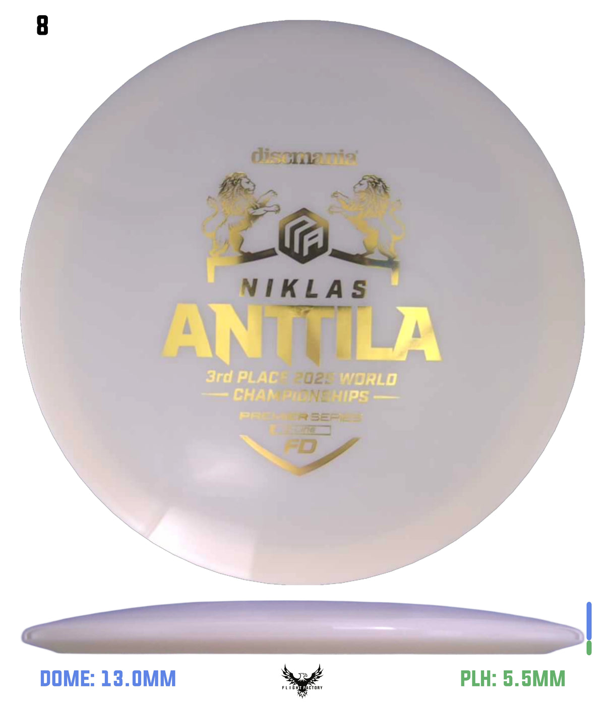 Niklas Anttila Premier Series Q-Line FD - 3rd Place 2025 World Championships