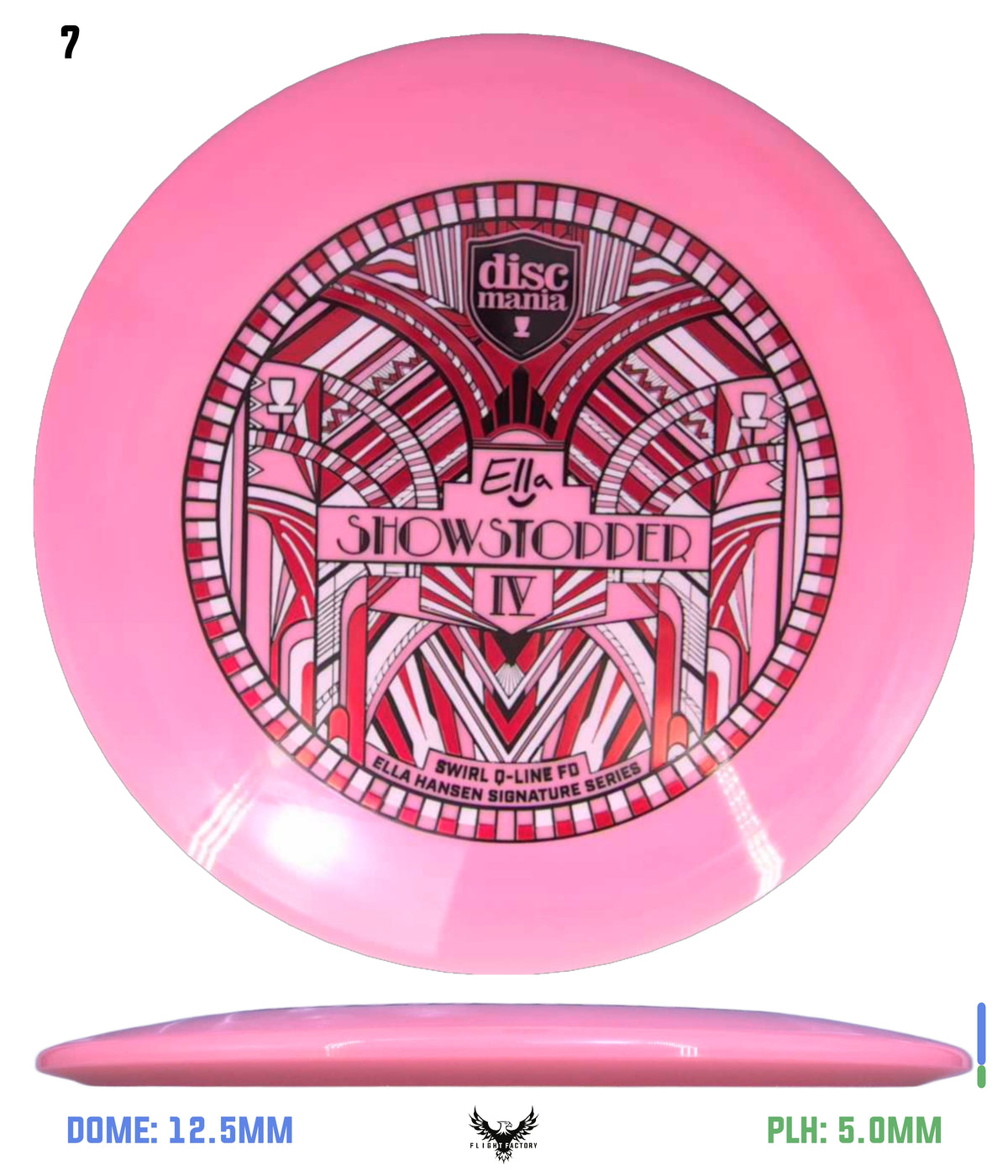 Discmania Show Stopper 4 - Ella Hansen Signature Series Swirl Q-Line Premier FD