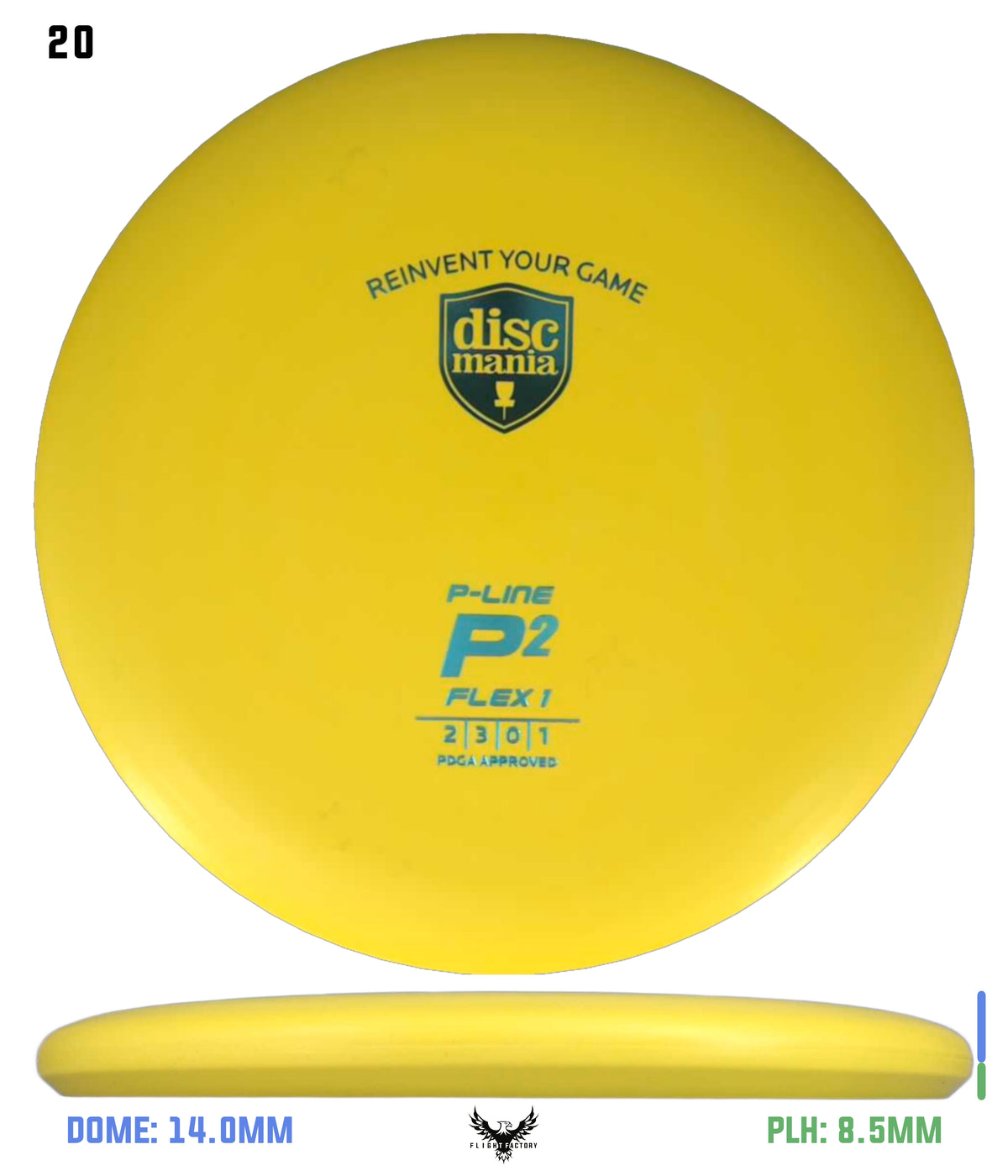 Discmania P-Line (Flex 1) P2