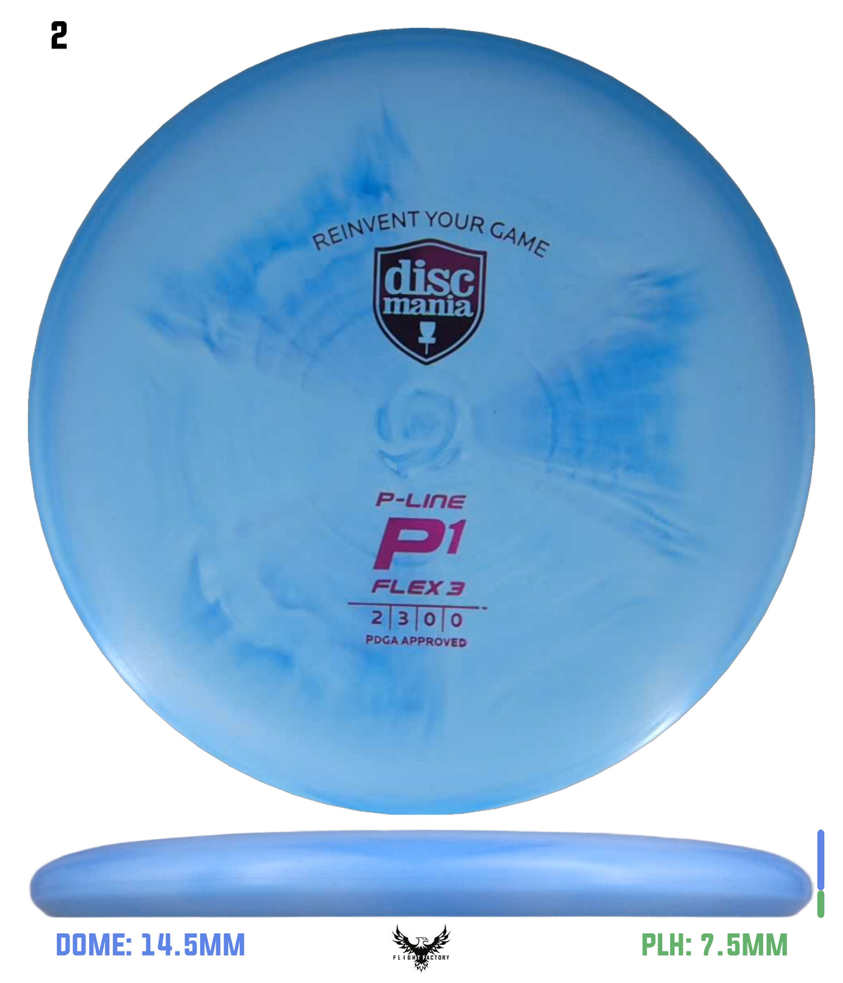 Discmania P-Line (Flex 3) P1
