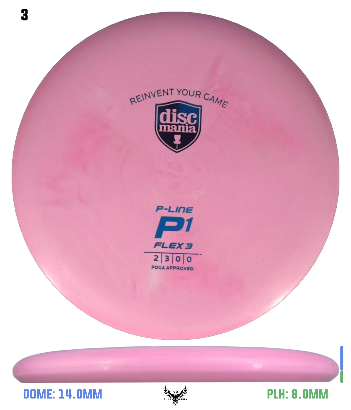 Discmania P-Line (Flex 3) P1