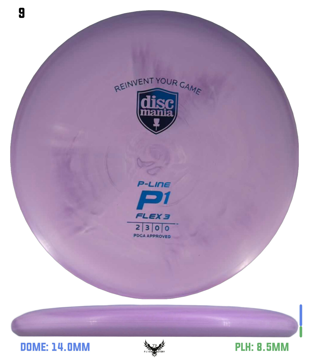 Discmania P-Line (Flex 3) P1