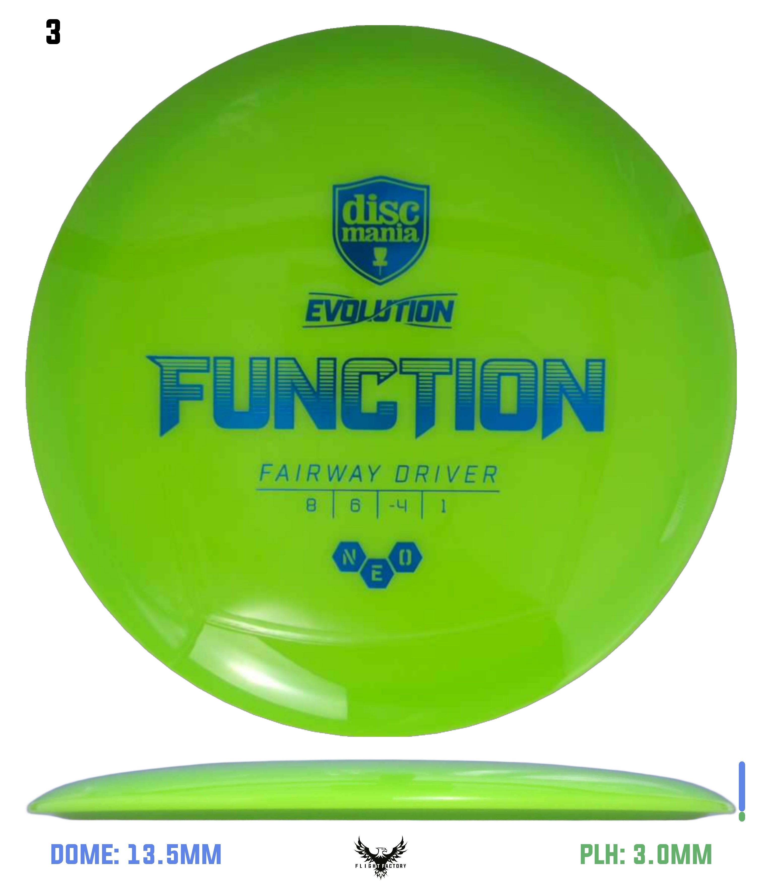 クーラン・マラン　　バイオバランス　デフィ　defi Discmania Neo Function - Flight Factory Discs
