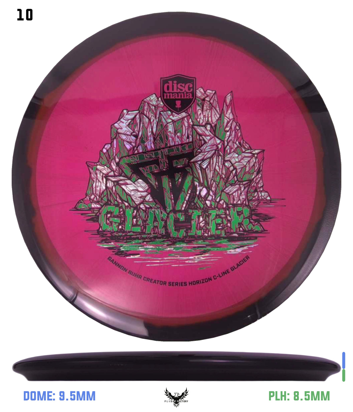 Discmania Gannon Buhr Creator Series Horizon C-Line Glacier - TriFoil