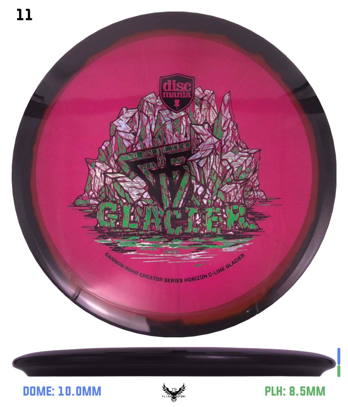 Discmania Gannon Buhr Creator Series Horizon C-Line Glacier - TriFoil