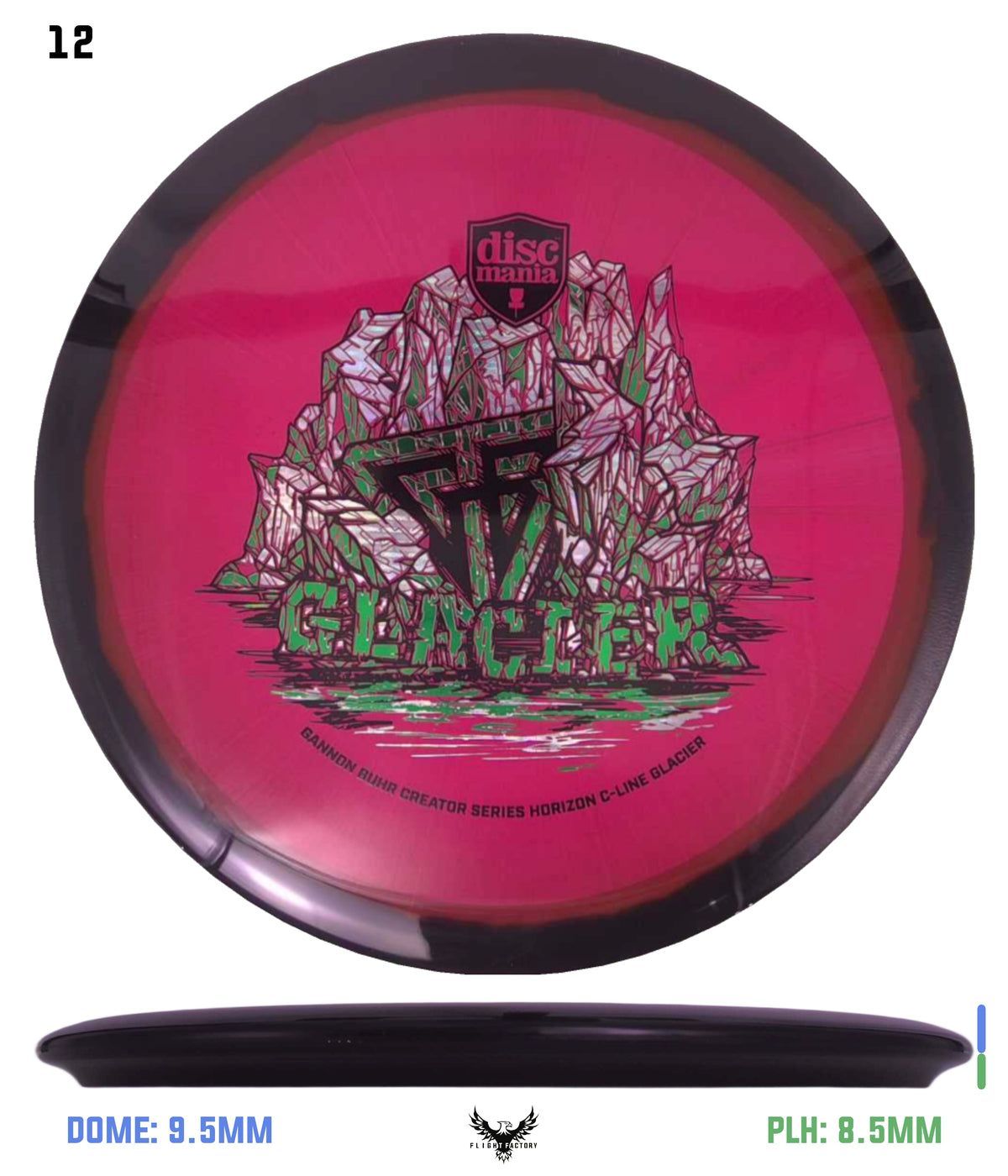 Discmania Gannon Buhr Creator Series Horizon C-Line Glacier - TriFoil