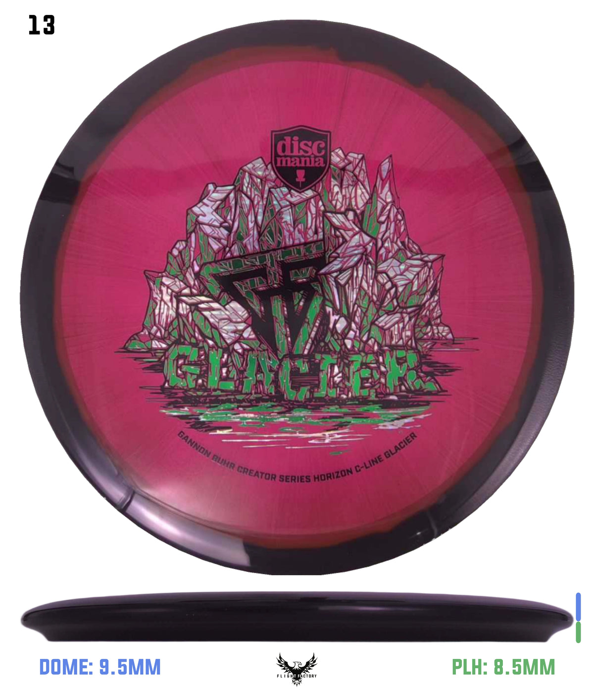 Discmania Gannon Buhr Creator Series Horizon C-Line Glacier - TriFoil