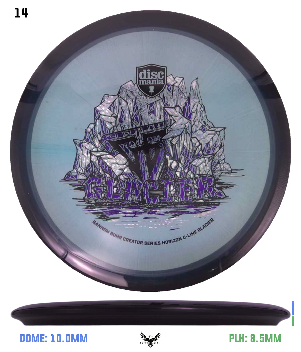 Discmania Gannon Buhr Creator Series Horizon C-Line Glacier - TriFoil