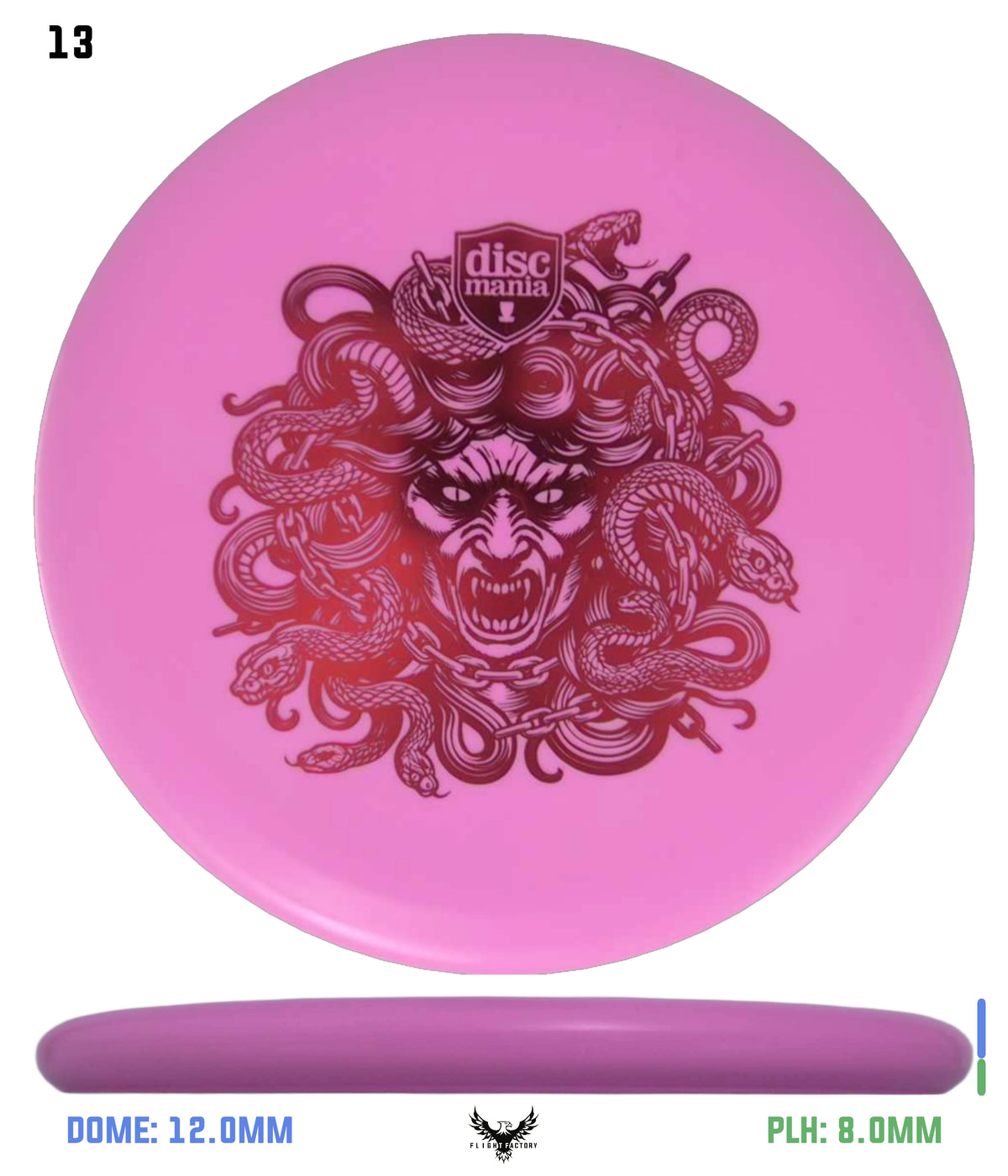Discmania Evolution Hard Exo Lumen Link - Medusa Stamp
