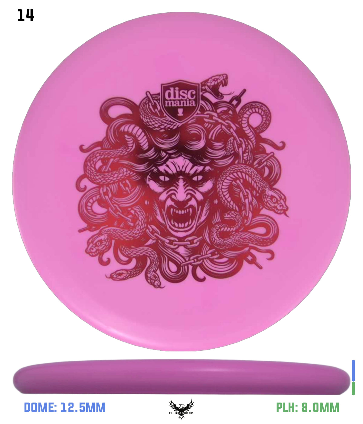 Discmania Evolution Hard Exo Lumen Link - Medusa Stamp