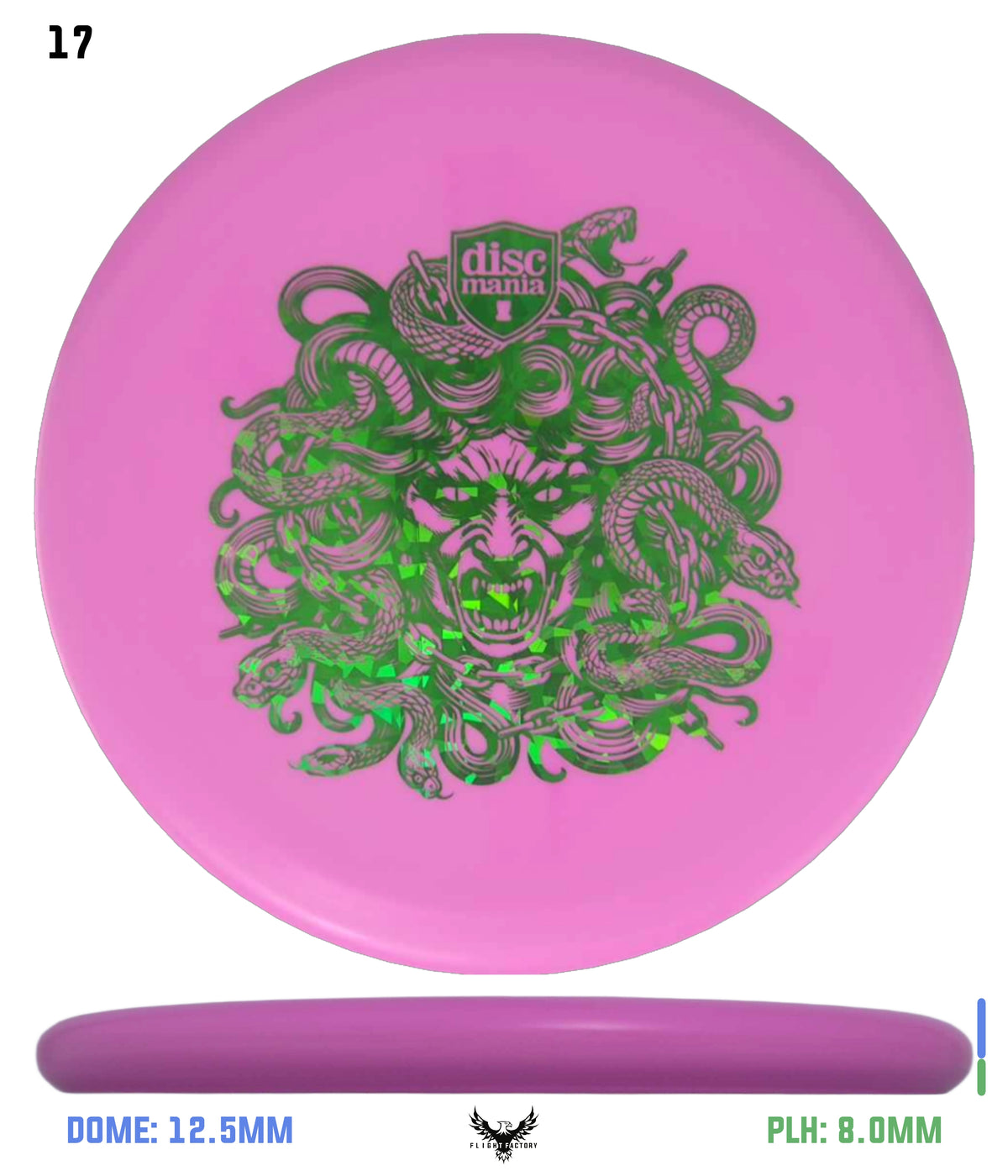 Discmania Evolution Soft Exo Lumen Link - Medusa Stamp