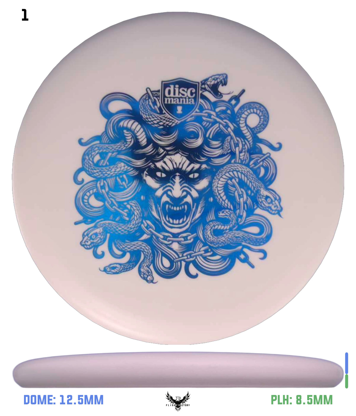 Discmania Evolution Hard Exo Lumen Link - Medusa Stamp