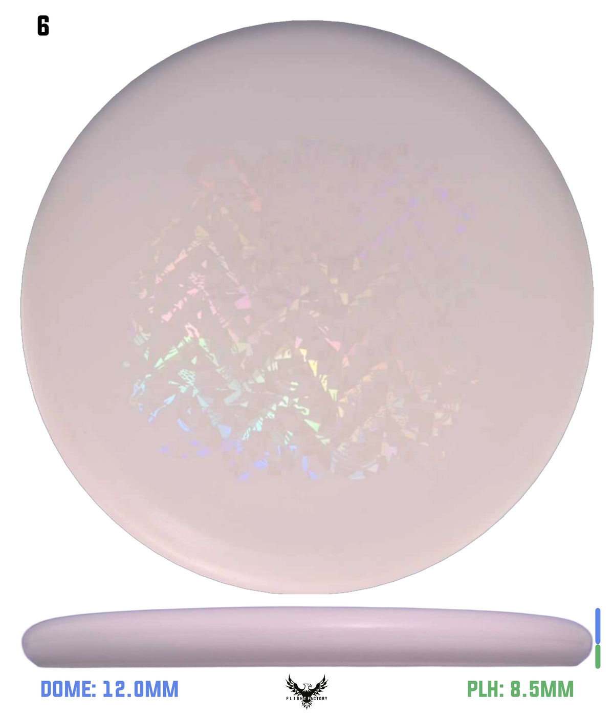 Discmania Evolution Soft Exo Lumen Link - Medusa Stamp