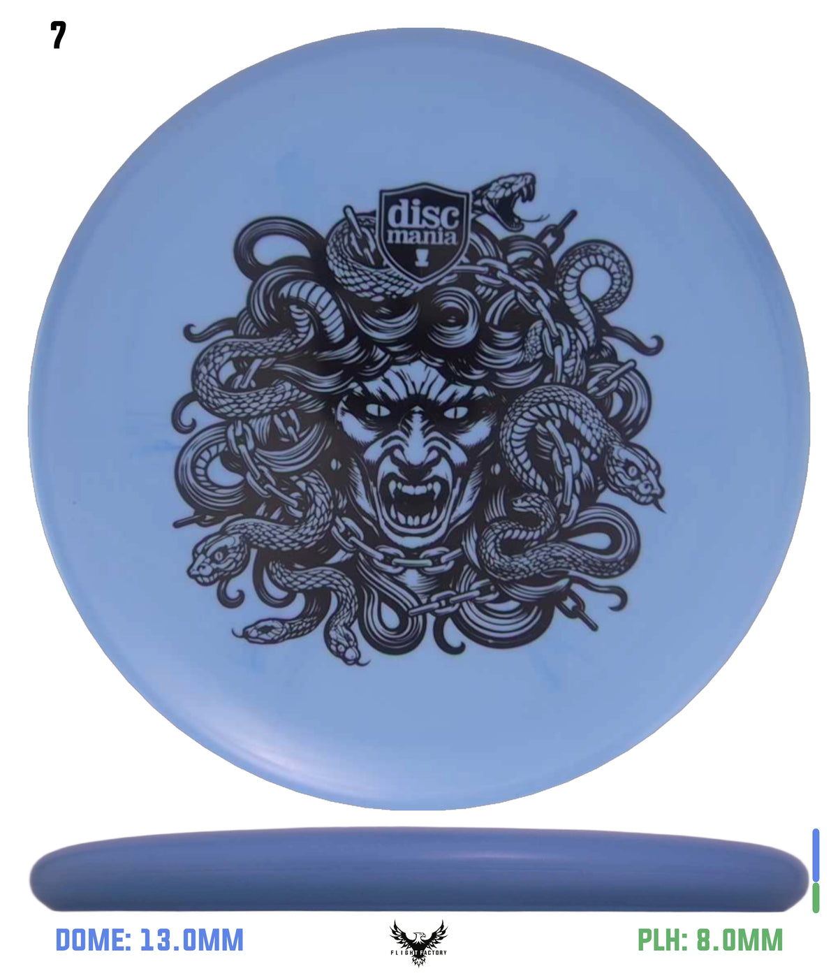 Discmania Evolution Hard Exo Lumen Link - Medusa Stamp