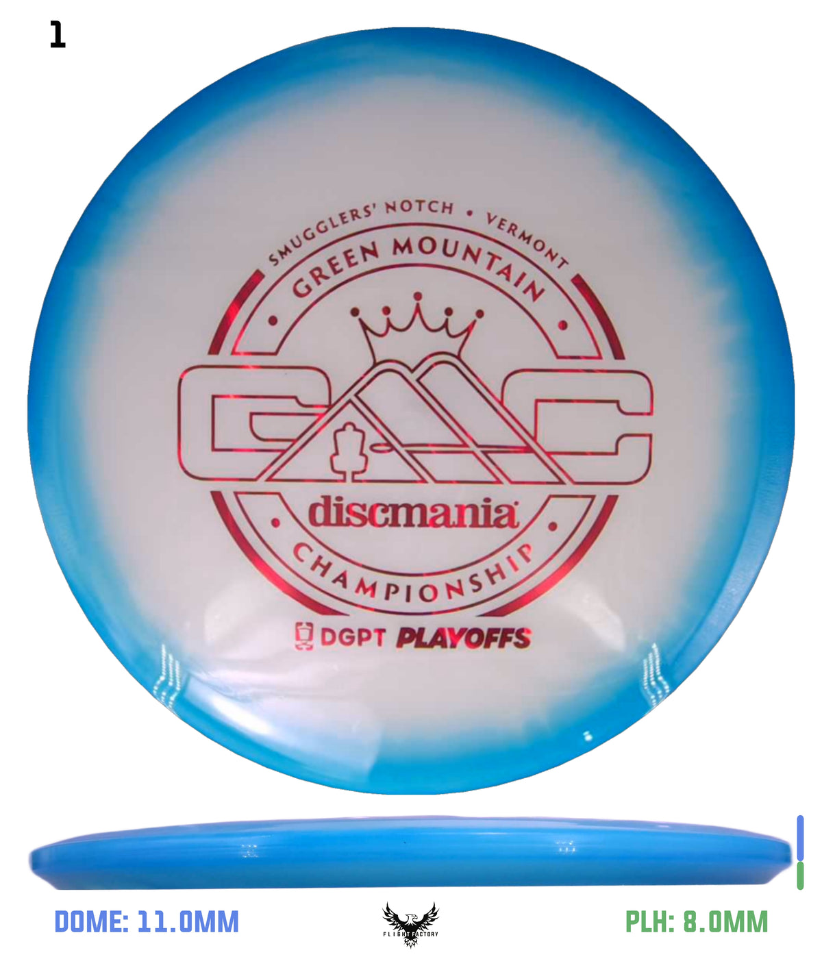 Discmania Glow Horizon C-Line MD4 - Green Mountain Championship Fundraiser