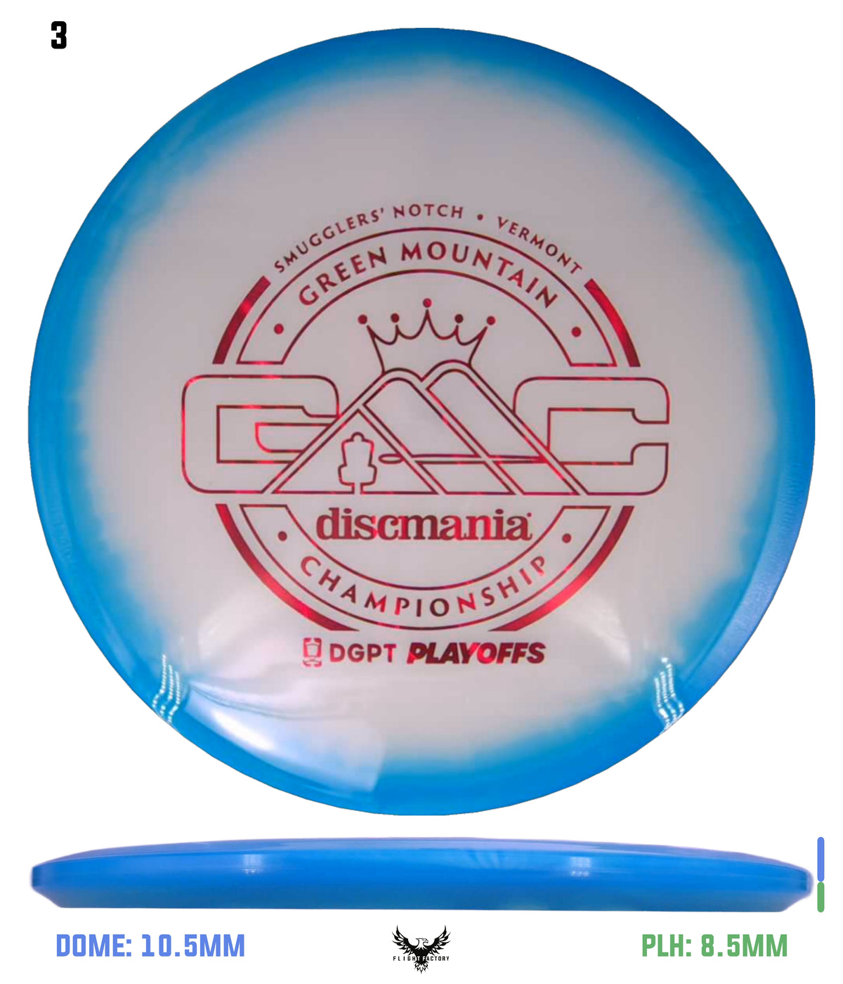 Discmania Glow Horizon C-Line MD4 - Green Mountain Championship Fundraiser
