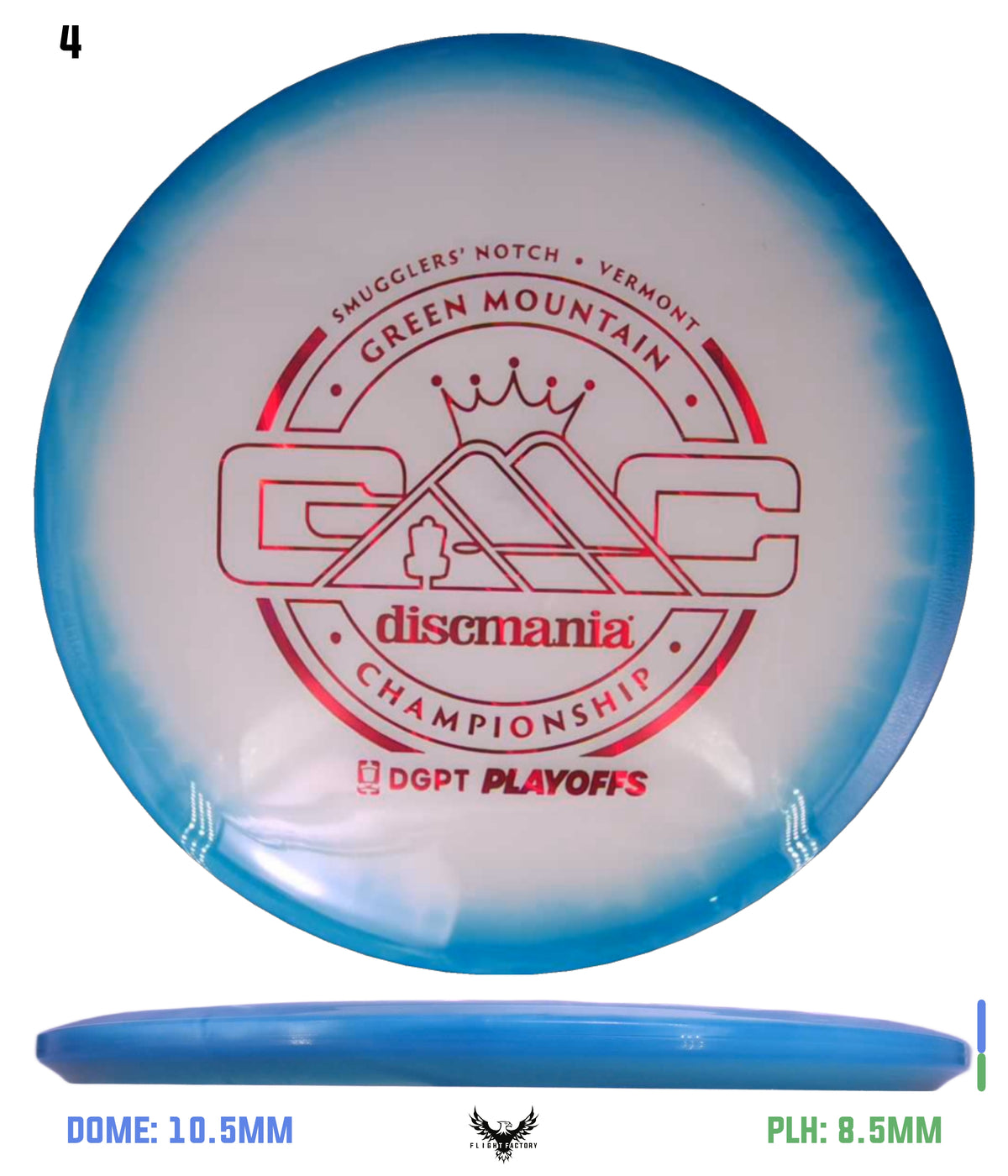 Discmania Glow Horizon C-Line MD4 - Green Mountain Championship Fundraiser