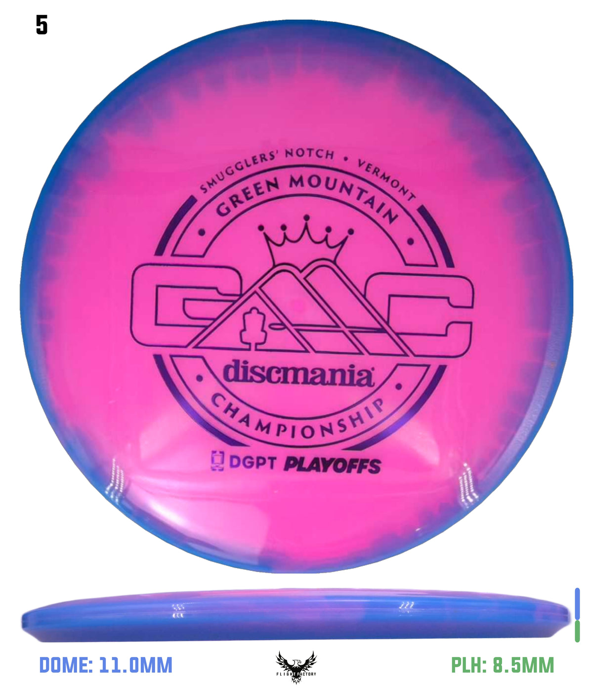 Discmania Glow Horizon C-Line MD4 - Green Mountain Championship Fundraiser