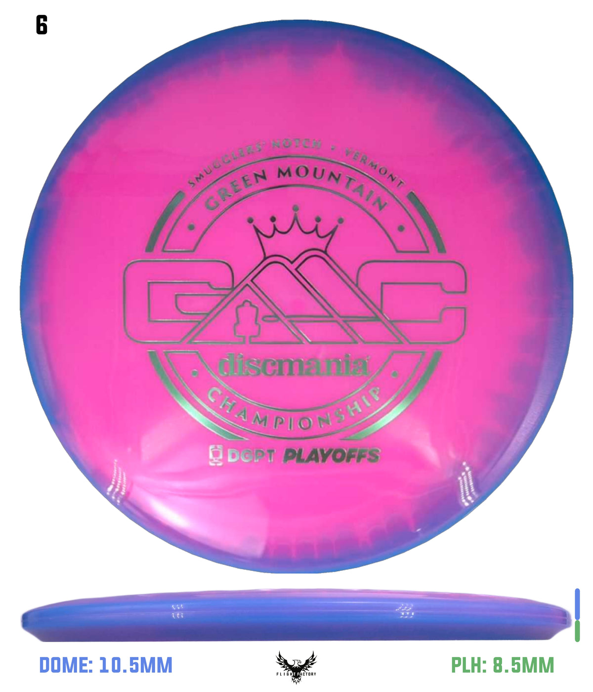 Discmania Glow Horizon C-Line MD4 - Green Mountain Championship Fundraiser