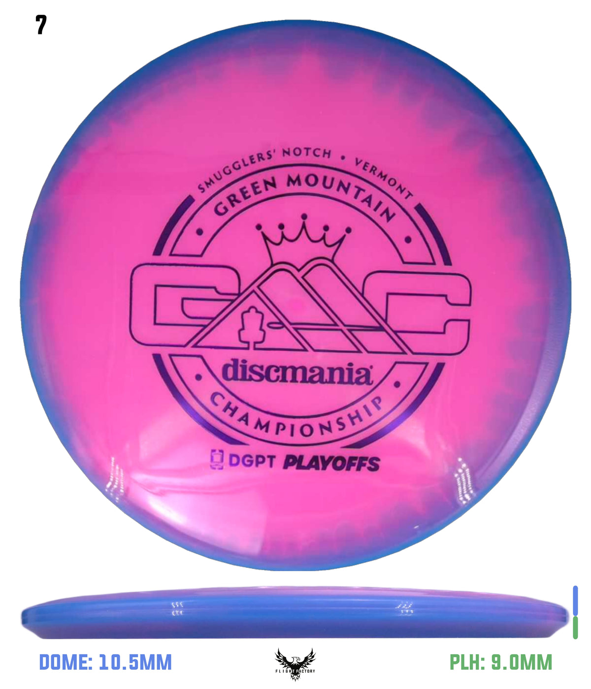 Discmania Glow Horizon C-Line MD4 - Green Mountain Championship Fundraiser