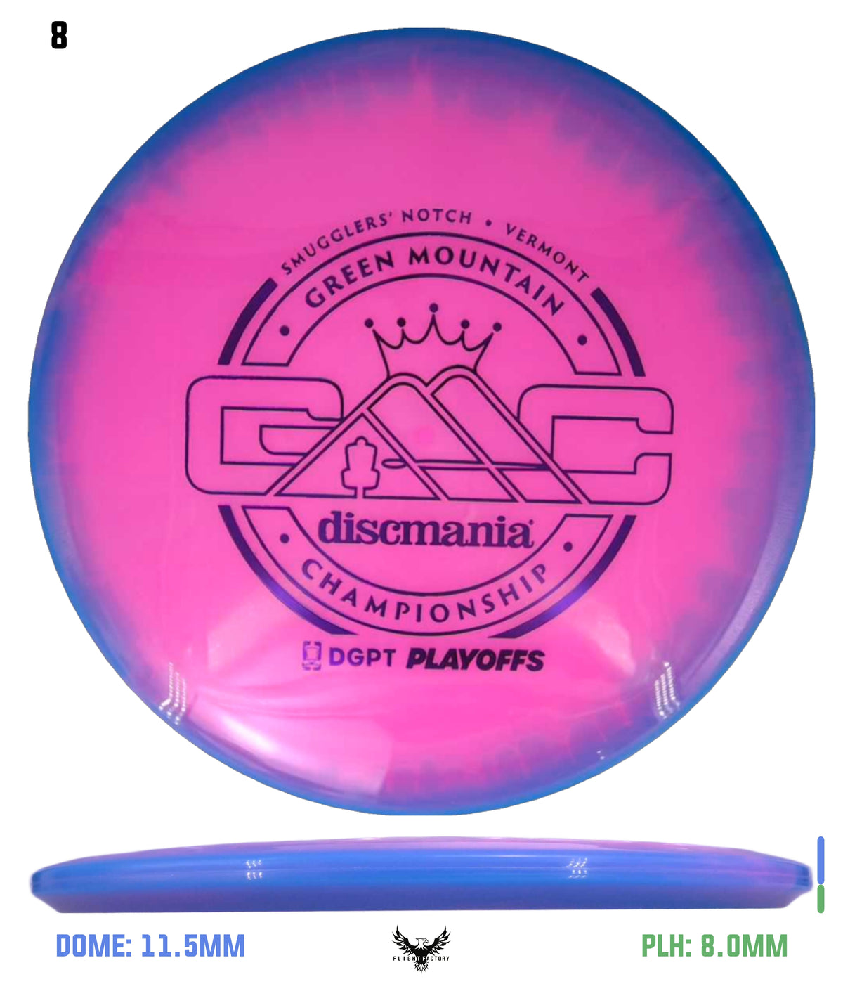 Discmania Glow Horizon C-Line MD4 - Green Mountain Championship Fundraiser