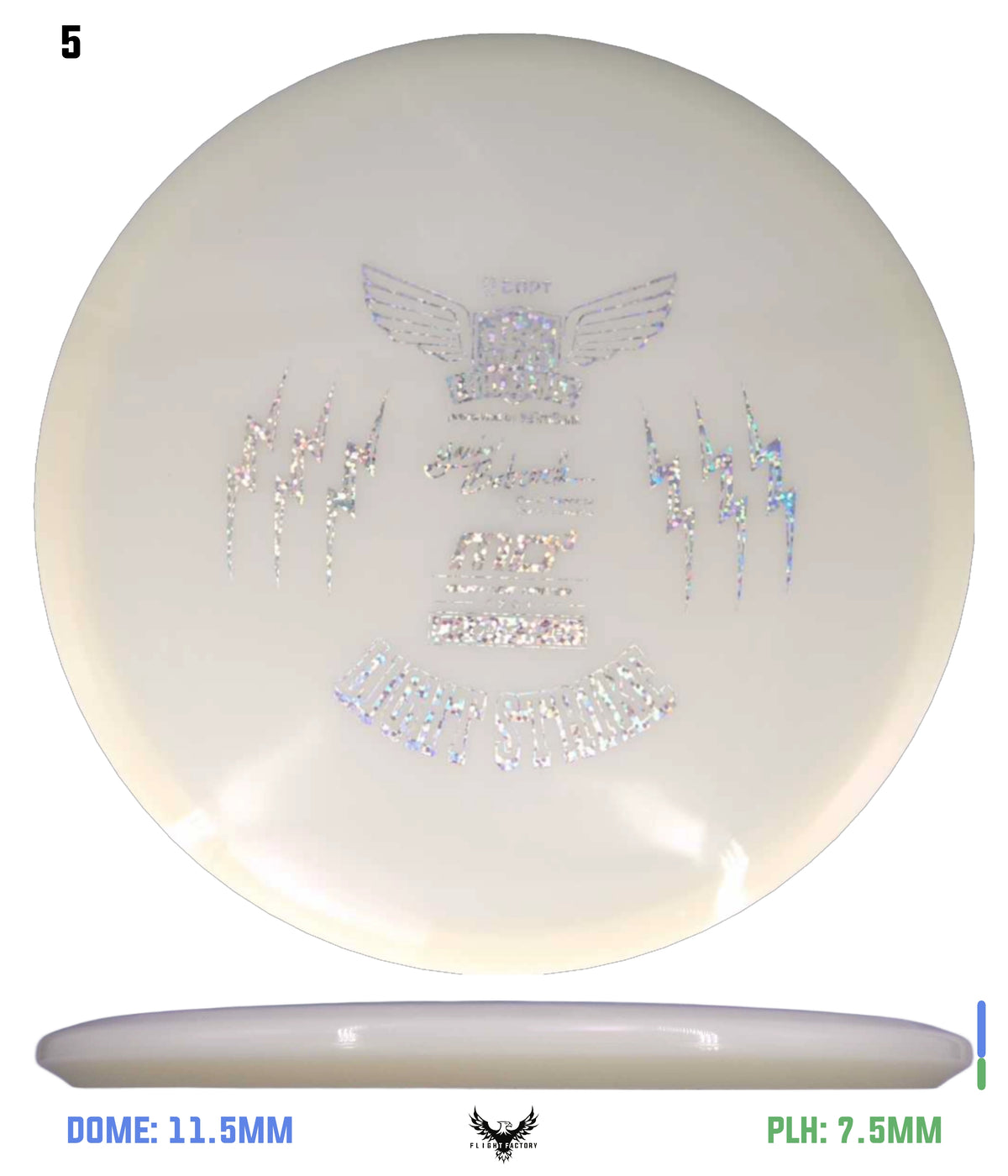 Gavin Babcock Signature Series Glow C-Line MD3 Light Strike (Discmania Challenge Fundraiser)
