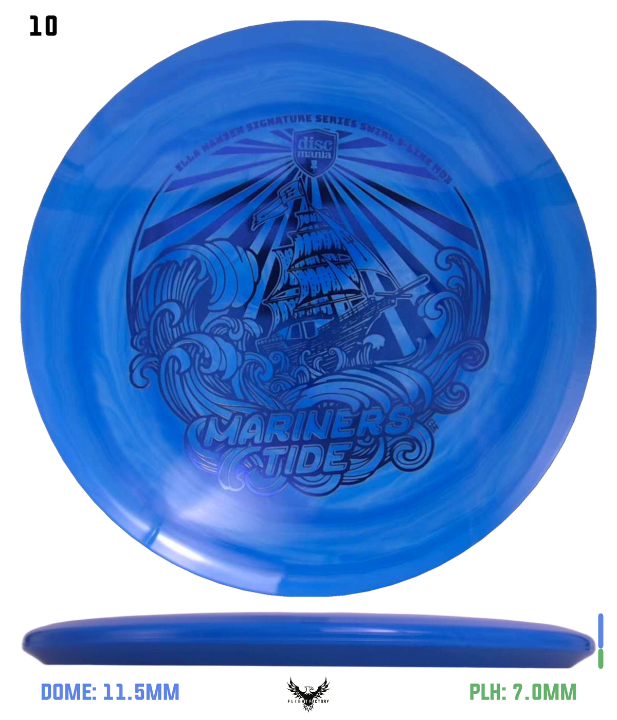 Discmania Mariners Tide - Ella Hansen Signature Series Swirl S-Line MD3