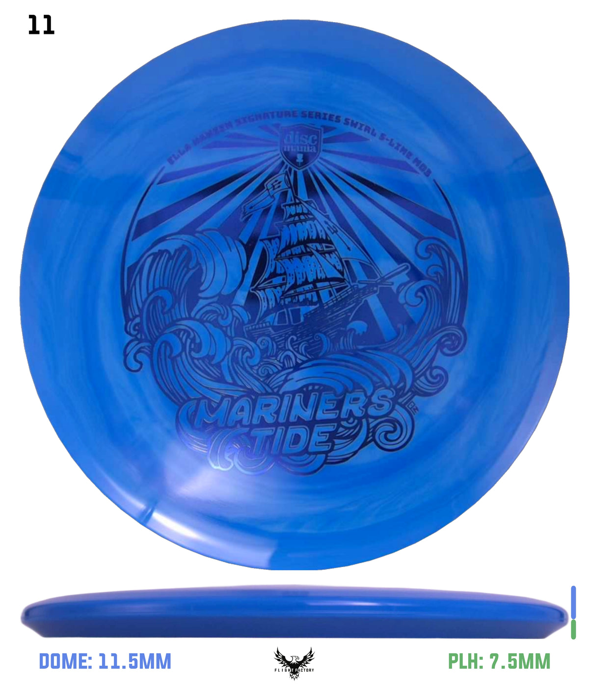 Discmania Mariners Tide - Ella Hansen Signature Series Swirl S-Line MD3