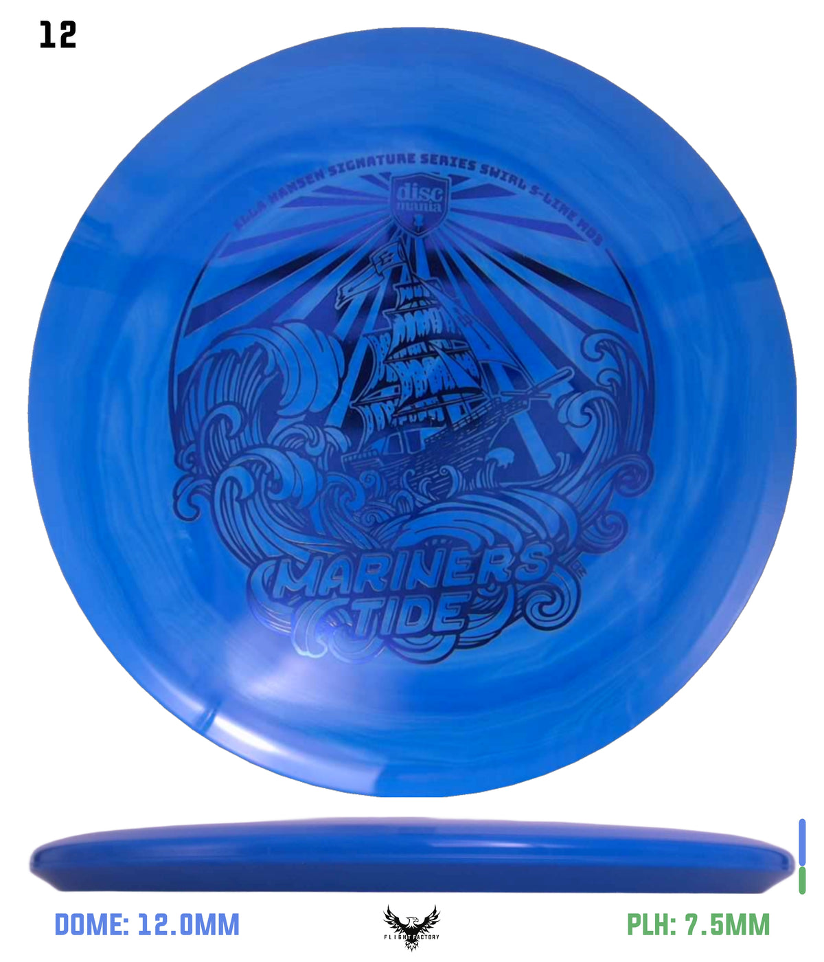Discmania Mariners Tide - Ella Hansen Signature Series Swirl S-Line MD3