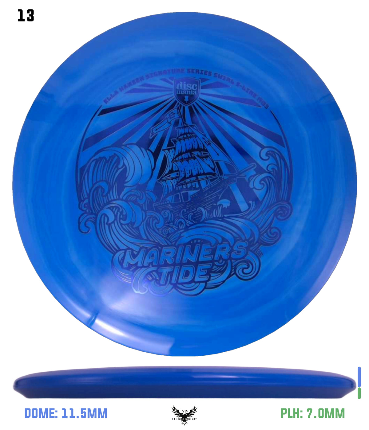 Discmania Mariners Tide - Ella Hansen Signature Series Swirl S-Line MD3