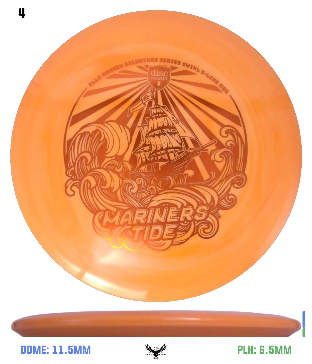 Discmania Mariners Tide - Ella Hansen Signature Series Swirl S-Line MD3