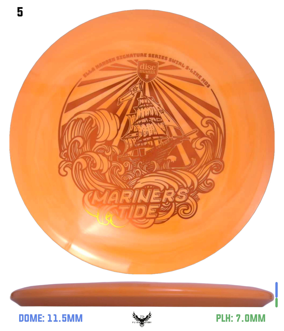 Discmania Mariners Tide - Ella Hansen Signature Series Swirl S-Line MD3